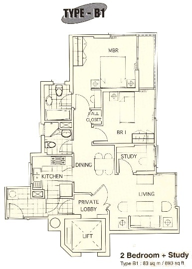 The Mayfair (D22), Condominium #1860